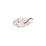 VILLEROY & BOCH Portacandela Natalizio a Bugia Toy's Delight in Porcellana Premium 5cm