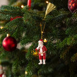 VILLEROY & BOCH Addobbo Babbo Natale Christmas Classics 2026 Oro in Porcellana Premium 11cm