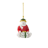 VILLEROY & BOCH Addobbo Natalizio Orsacchiotto Christmas Classics 2026 Oro in Porcellana Premium 8cm