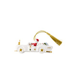 VILLEROY & BOCH Addobbo Natalizio Cadillac Christmas Classics 2026 Oro in Porcellana Premium 5cm