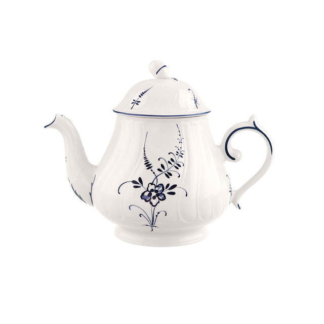 Teiera Vieux Luxembourg Villeroy & Boch in porcellana bianca 1100 ml