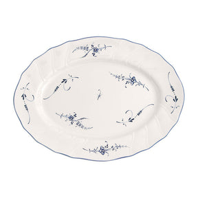Piatto da portata Villeroy & Boch Vieux Luxembourg in porcellana bianca 36 cm