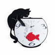 Orologio a pendolo Tommy and Fish Arti e Mestieri in metallo sagomato