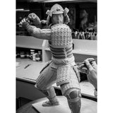 LLADRO' Scultura Guerriero Samurai 60x44cm Porcellana