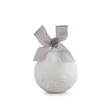 LLADRO' - White Porcelain Christmas Ball 2022 9 cm 01018466