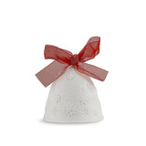 LLADRO' - Christmas Bell 2022 Red White Porcelain 01018469