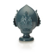 Pumo pugliese Palais Royal in ceramica blu ottanio 30 cm