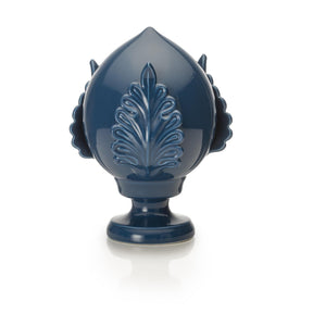 Pumo pugliese Palais Royal in ceramica blu portafortuna 30 cm