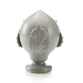 Pumo Pugliese Palais Royal in ceramica color grigio perla 30 cm