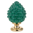 Pigna siciliana Bongelli Preziosi in marmorino verde 17 cm