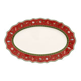 Piatto ovale Toy's Delight Villeroy & Boch in porcellana decorata 39x25 cm