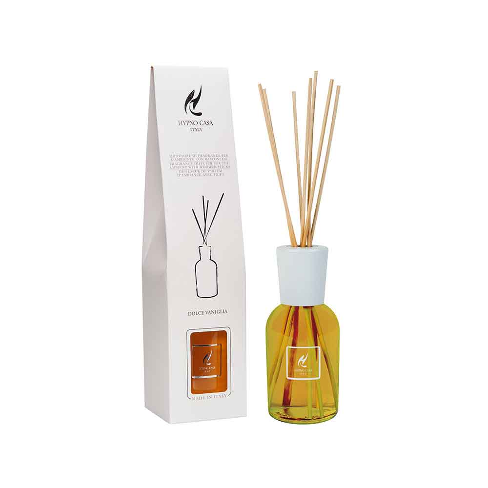 Diffusore a bastoncini Hypno Casa Dolce Vaniglia flacone 250 ml