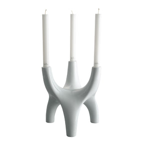 Candeliere Free Spirit Rosenthal in porcellana bianca 23 cm