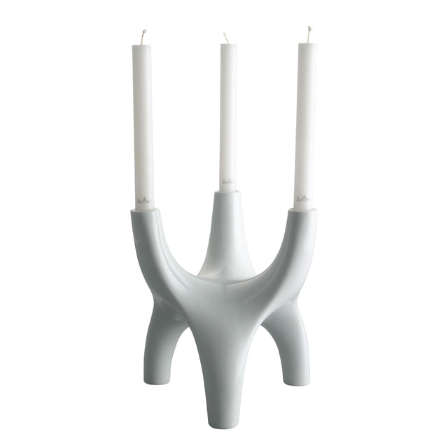Candeliere Free Spirit Rosenthal in porcellana bianca 23 cm