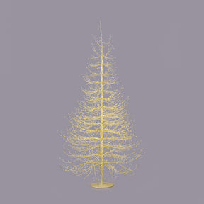 Albero Faggio Rich EDG in metallo oro con 2690 microled 210x130 cm