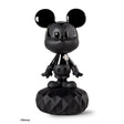 Scultura Topolino Lladrò in porcellana nera opaca 31x17 cm
