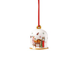 Campana natalizia Villeroy & Boch in porcellana decorata 7 cm