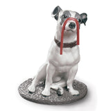 Statuina cane Jack Russell con Liquirizia Lladrò in porcellana 34x27 cm
