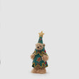 Orso Pino EDG in tessuto decorazione natalizia 40x17 cm