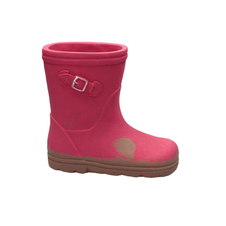 Cachepot stivale Rituali Domestici in cemento fucsia 21x21 cm