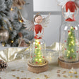 Angelo Natale Mascagni Casa in metallo con LED e cupola 24 cm