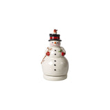 Pupazzo di Neve rotante Villeroy & Boch in porcellana decorata 17 cm