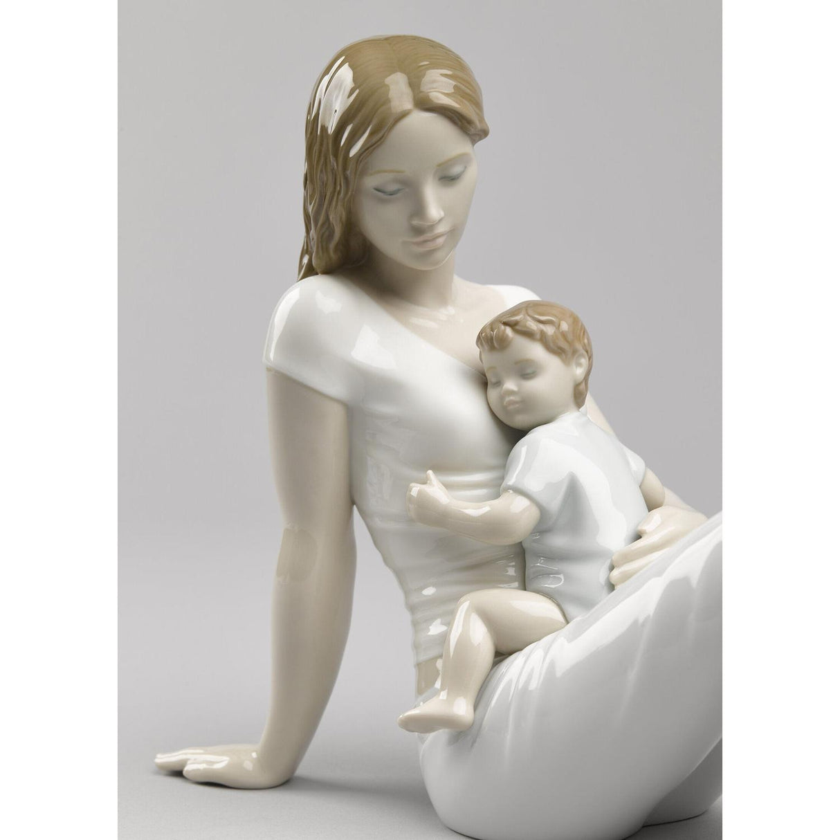 LLADRO' Figurina L'Amore di Una Madre 25x36cm Porcellana