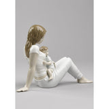LLADRO' Figurina L'Amore di Una Madre 25x36cm Porcellana
