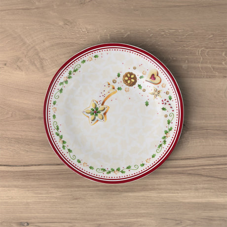 Piatto colazione Winter Bakery Delight Villeroy & Boch porcellana 21,5 cm
