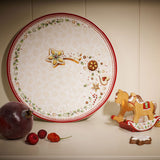 VILLEROY &amp; BOCH Winter Bakery Delight Shooting Star Breakfast Plate 21.5cm Christmas Table