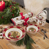 VILLEROY & BOCH Toy's Fantasy Coppa Ciotola Grande 2022 25cm Tavola Natalizia