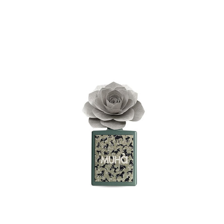 Diffusore Muha in vetro con fiore in legno di betulla 100 ml