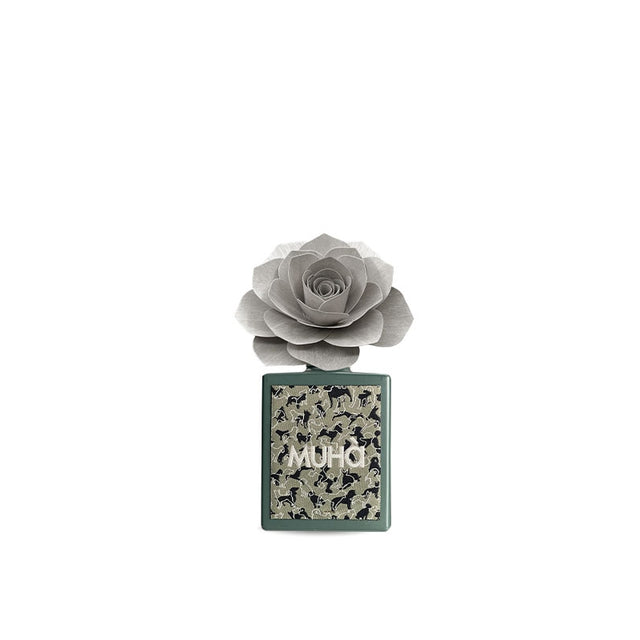 Diffusore Muha in vetro con fiore in legno di betulla 100 ml