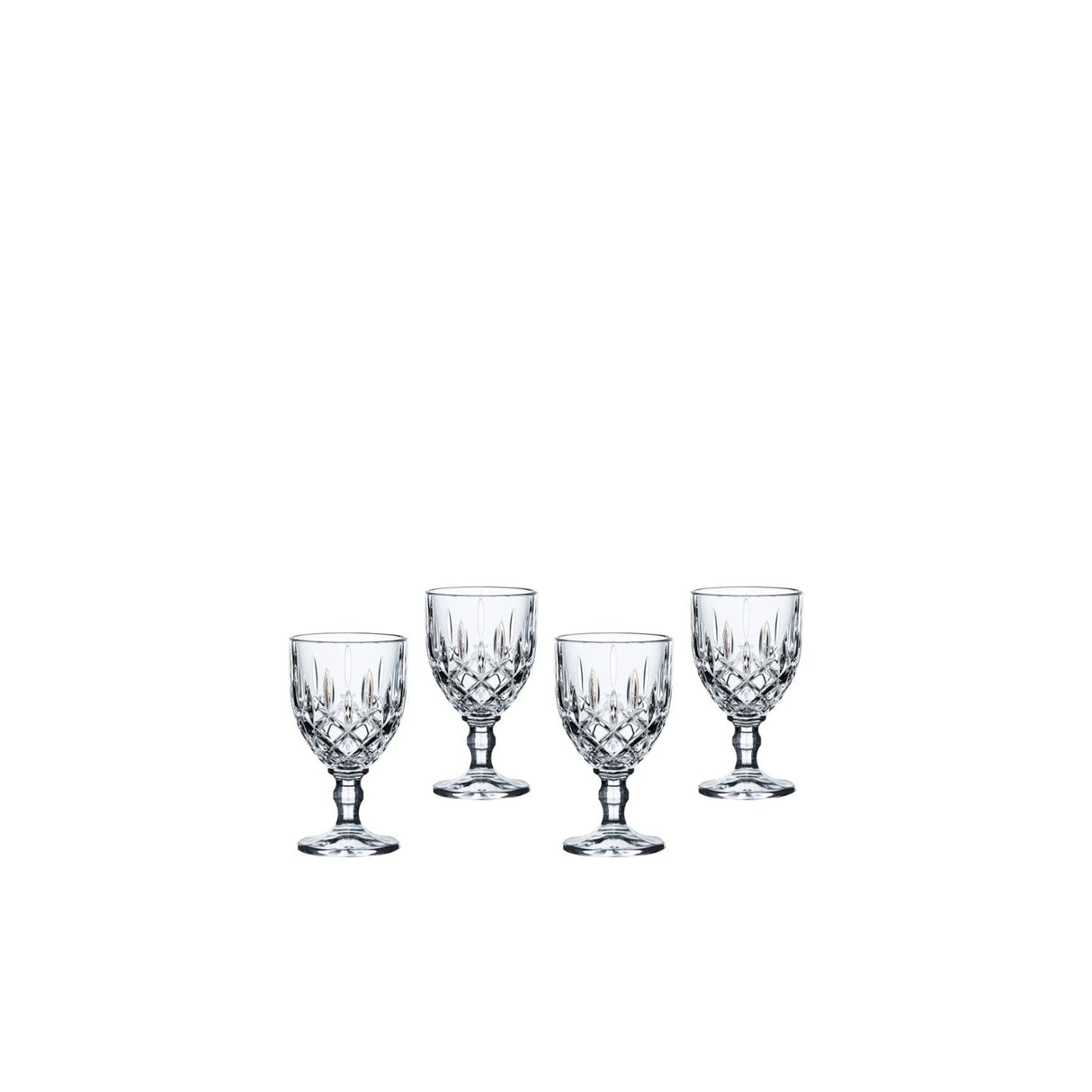 Set 4 bicchieri liquore Nachtmann Noblesse in cristallo tagliato 57 ml