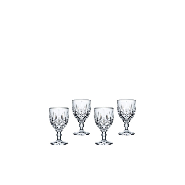 Set 4 bicchieri liquore Nachtmann Noblesse in cristallo tagliato 57 ml