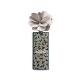 Diffusore a bastoncino Muha in vetro con fiore in legno 750 ml