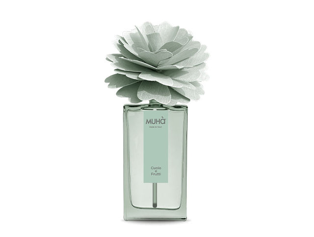Diffusore a bastoncini Muha Peonia fragranza Cuoio e Frutti 100 ml