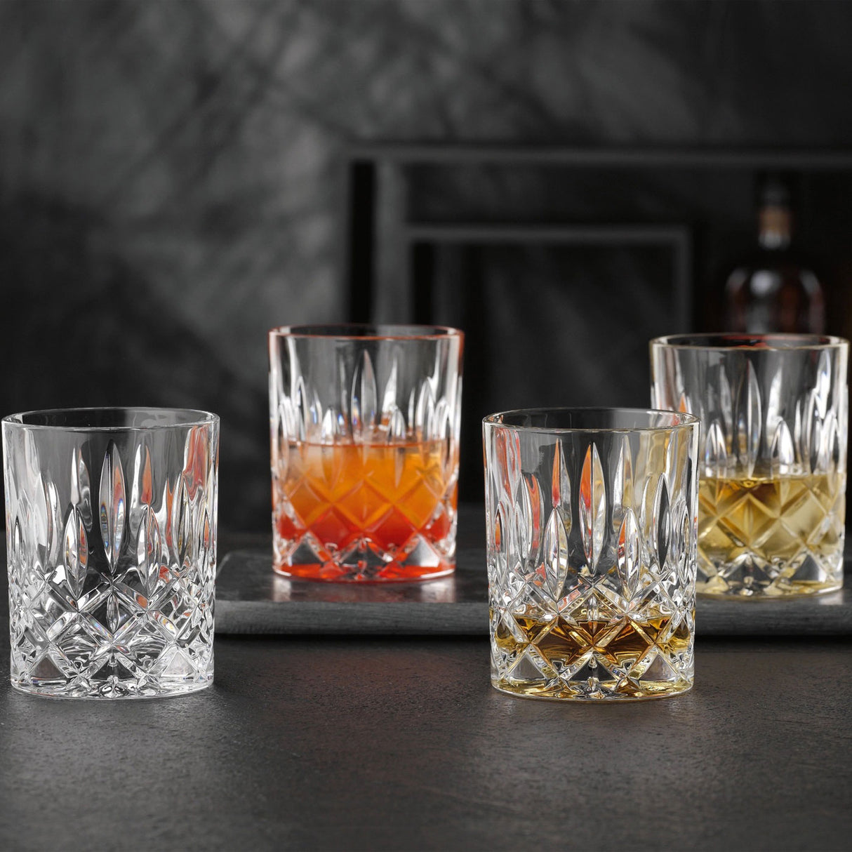 NACHTMANN Noblesse Set 4 Pieces Whiskey Glass 10x8cm Crystal 89207