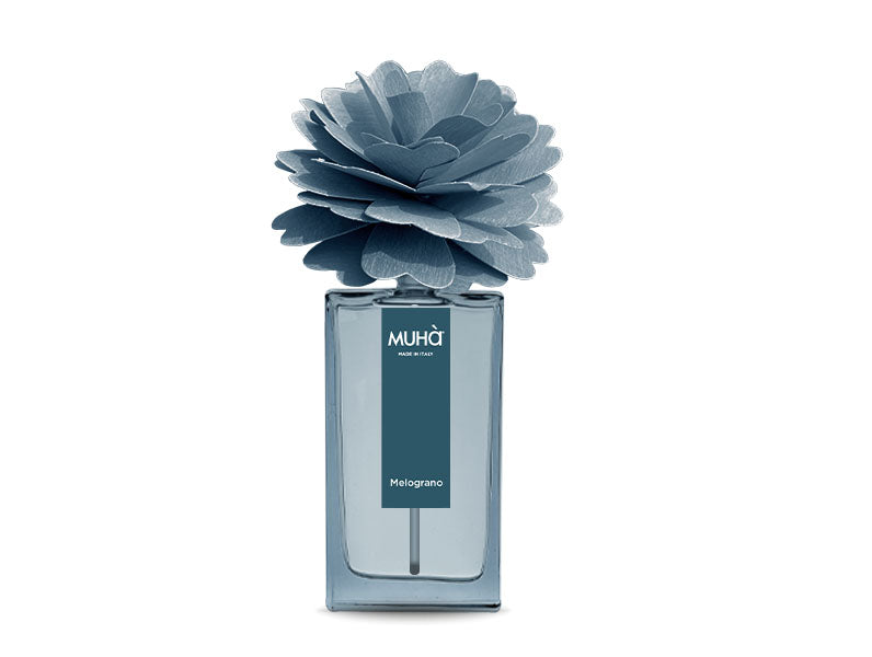 Diffusore a bastoncino Muha Peonia in vetro 100 ml melograno