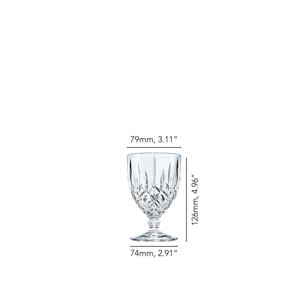 NACHTMANN Noblesse Bicchiere Calice Set 4 Pezzi 230ml Cristallo