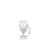 NACHTMANN Noblesse Bicchiere Calice Set 4 Pezzi 230ml Cristallo