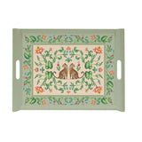Vassoio Jungle Vibes Easy Life in melamina con decoro leopardi 52x37 cm