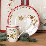 VILLEROY & BOCH Winter Bakery Delight Tazza Caffè MUG Stella Cadente 280ml