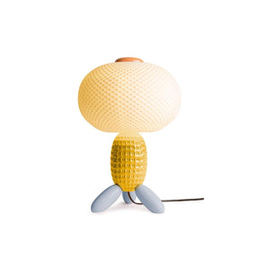 Lampada da tavolo Soft Blown Lladrò in porcellana opaca 41x27 cm