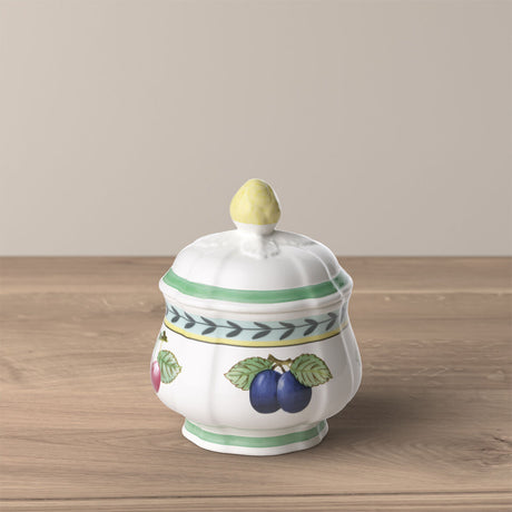 Zuccheriera French Garden Villeroy & Boch in porcellana decorata 200 ml