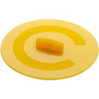 Coperchio rotondo Villeroy & Boch in silicone giallo diametro 17 cm