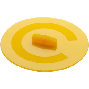 Coperchio rotondo Villeroy & Boch in silicone giallo diametro 17 cm