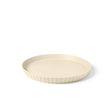 Vassoio rotondo Blim Plus in polipropilene color sabbia 30 cm