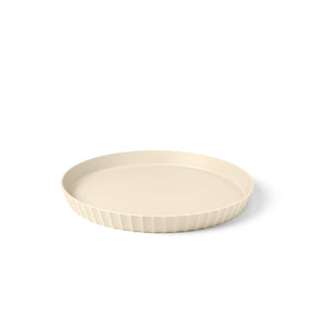 Vassoio rotondo Blim Plus in polipropilene color sabbia 30 cm