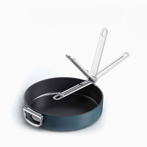 Padella Space Joseph Joseph in alluminio blu notte 28 cm